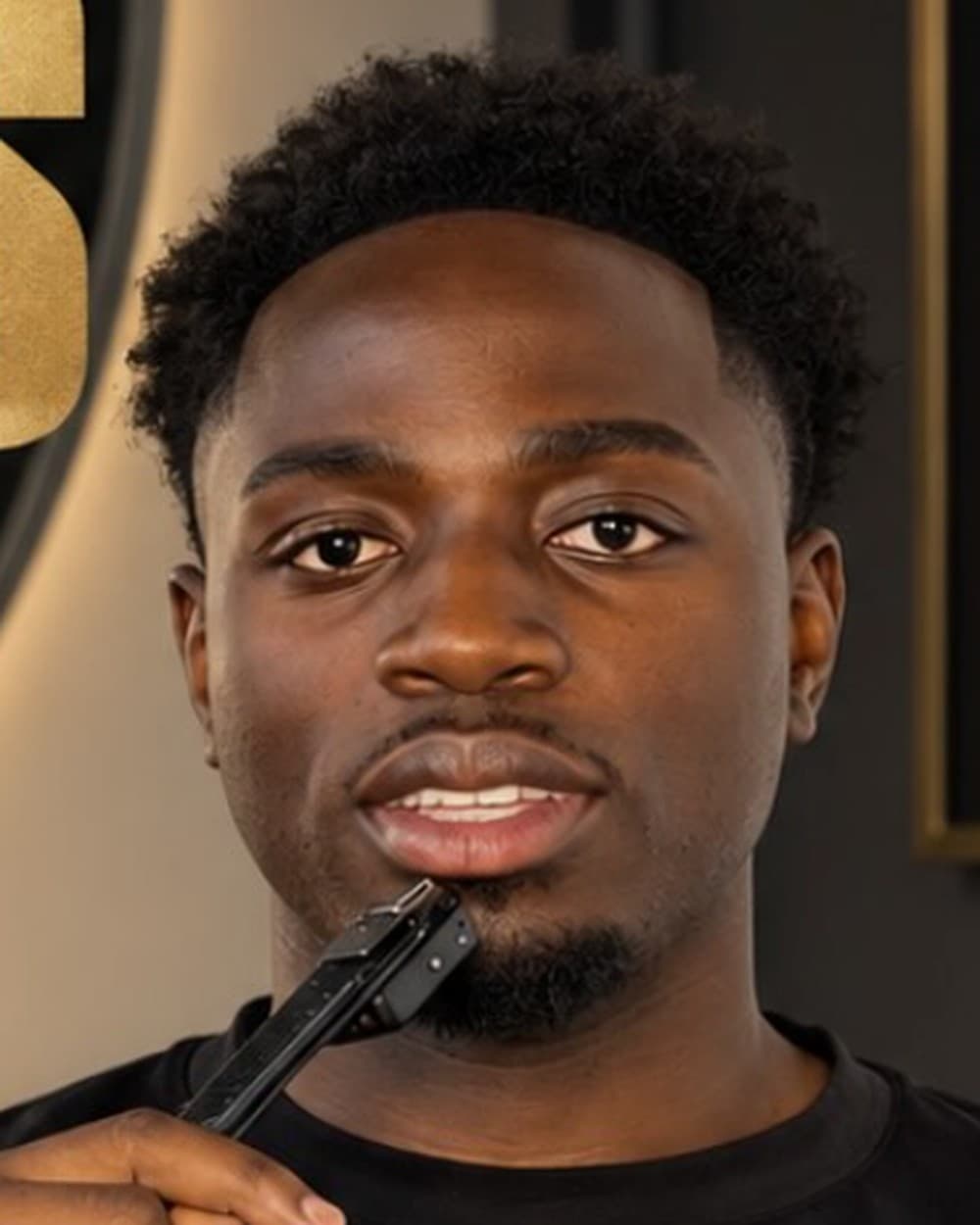 Giles Dieudone, founder of GD Barber Lounge